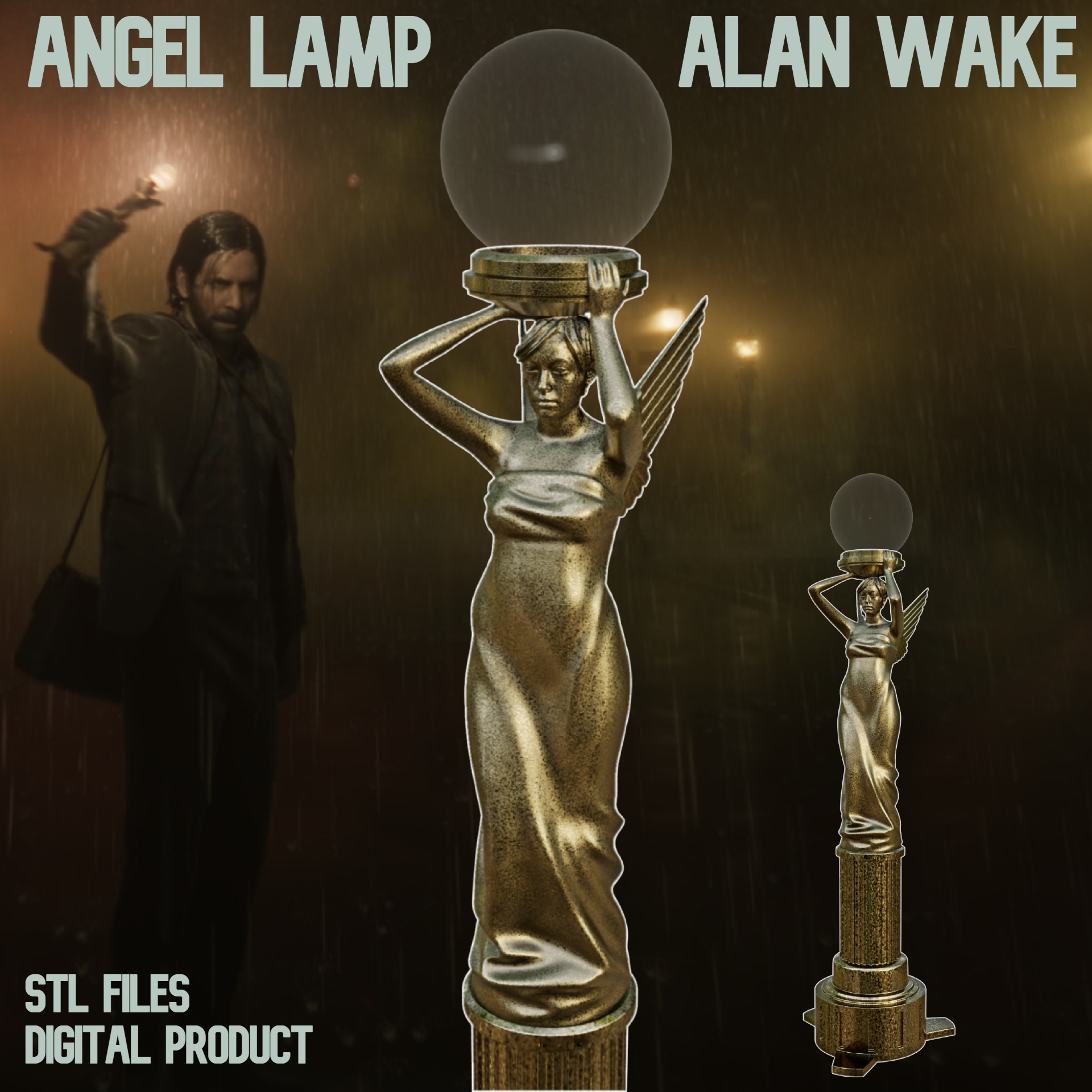 Angel Lamp model