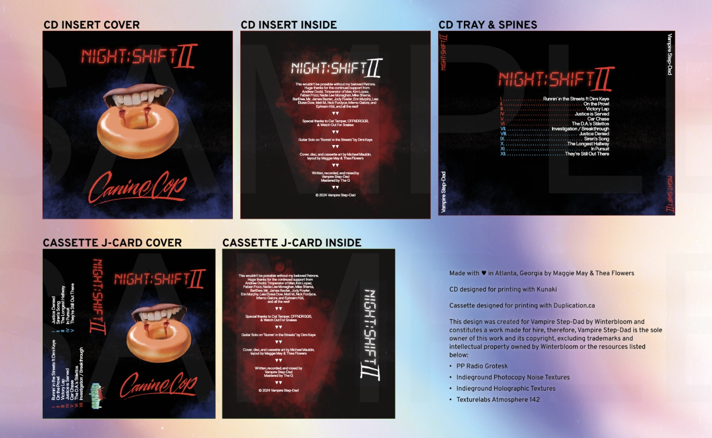 NIGHT:SHIFT II layout